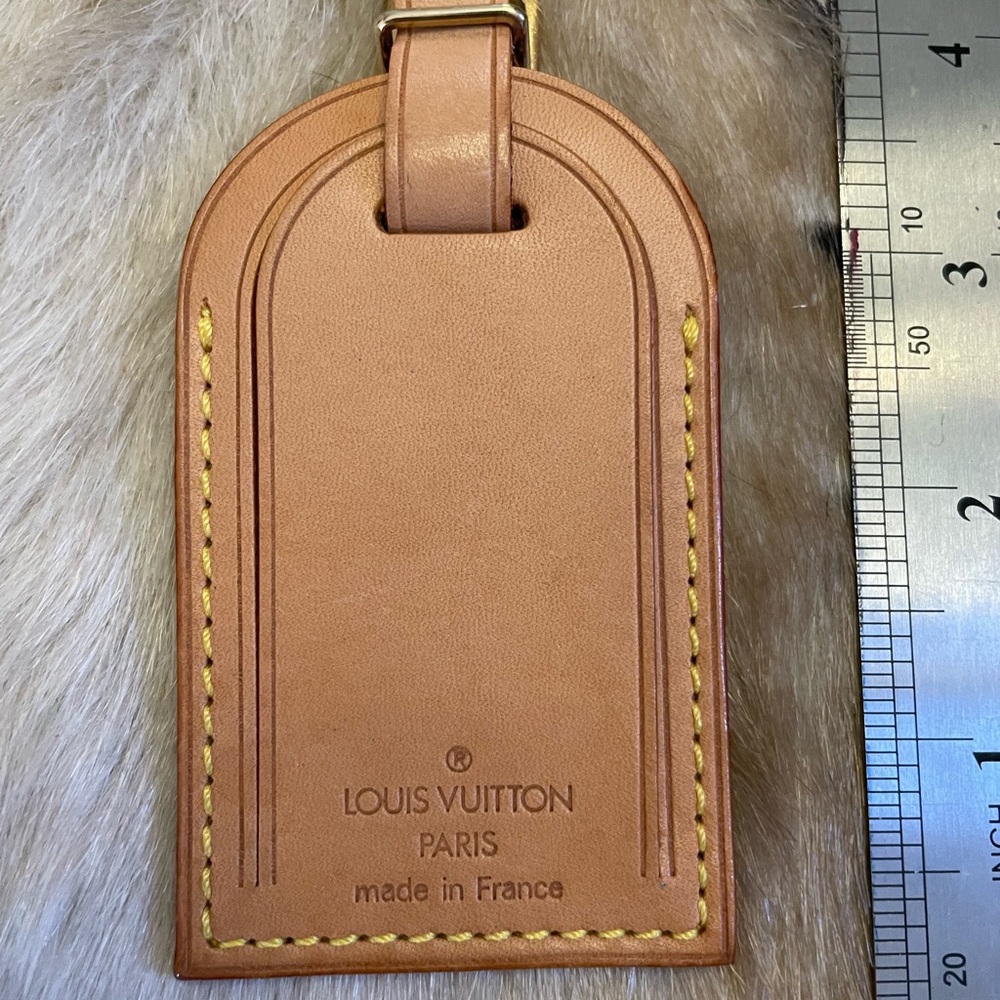 Beautiful Louis Vuitton Luggage Tag - EUC